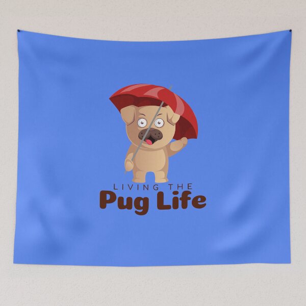 Item preview, Living The Pug Life Gift designed and sold by Checivinicius.