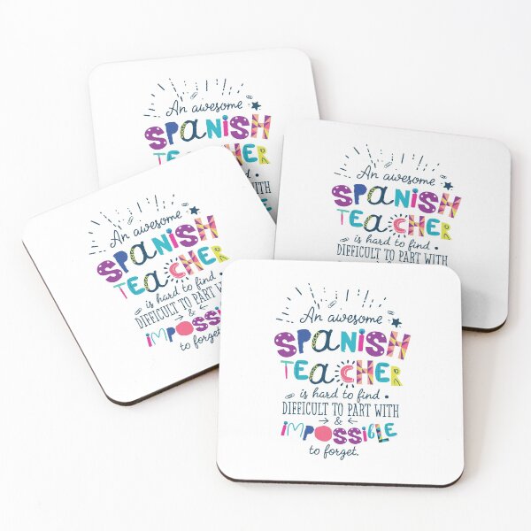 Artikelvorschau, An Awesome Spanish Teacher Gift Idea - Impossible to forget entworfen und verkauft von betternotes.