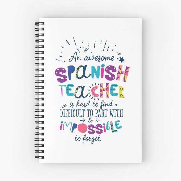 Item preview, An Awesome Spanish Teacher Gift Idea - Impossible to forget designed and sold by betternotes.