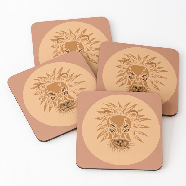 Item preview, Lion face designed and sold by ComicAleks.