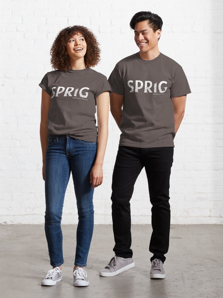 Thumbnail 1 of 7, Classic T-Shirt, Sprig Logo designed and sold by treetrnk art.