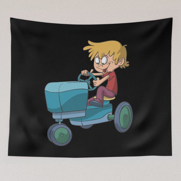 Item preview, Cute kid on tractor designed and sold by Monkey Ful.