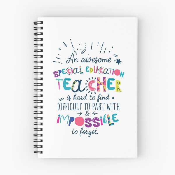 Item preview, An Awesome Special Education Teacher Gift Idea - Impossible to forget designed and sold by betternotes.