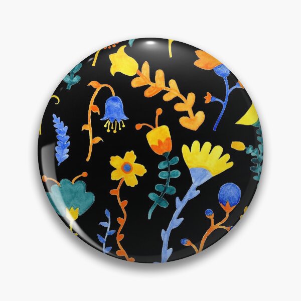 Item preview, Modern Floral Folk Art designed and sold by PurpleImpala.