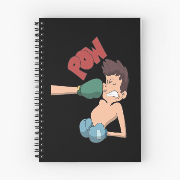 Item preview, Boxing boxer Pow on the nose designed and sold by Monkey Ful.