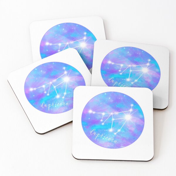 Item preview, Capricorn Zodiac sign constellation stars designed and sold by orangerinka.