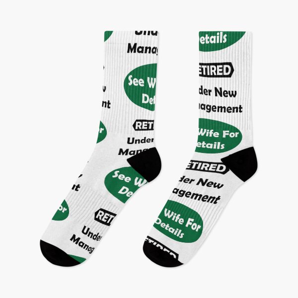 Item preview, Retired Under New Management See Wife For Details designed and sold by Mathew Graphic.