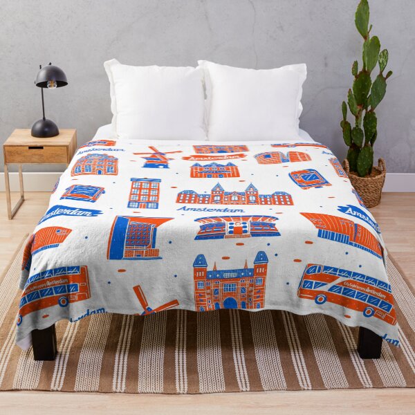 Item preview, Amsterdam Skyline Netherland Holland pattern designed and sold by Alaadin Bendali Braham.