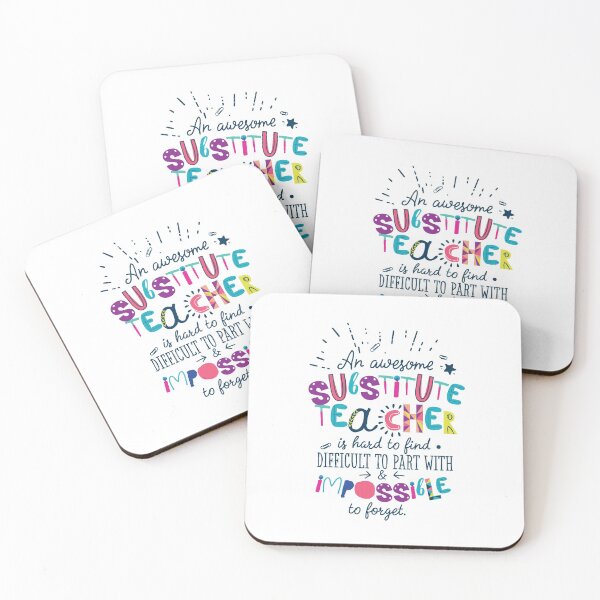 Item preview, An Awesome Substitute Teacher Gift Idea - Impossible to forget designed and sold by betternotes.