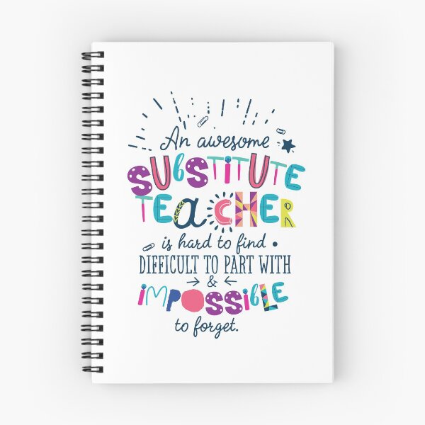 Item preview, An Awesome Substitute Teacher Gift Idea - Impossible to forget designed and sold by betternotes.