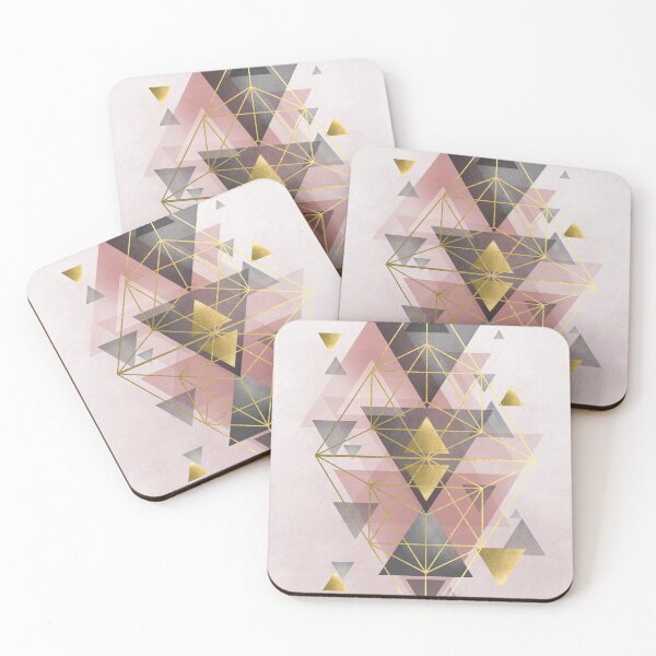 Item preview, Abstract Geo in Blush Pink designed and sold by UrbanEpiphany.