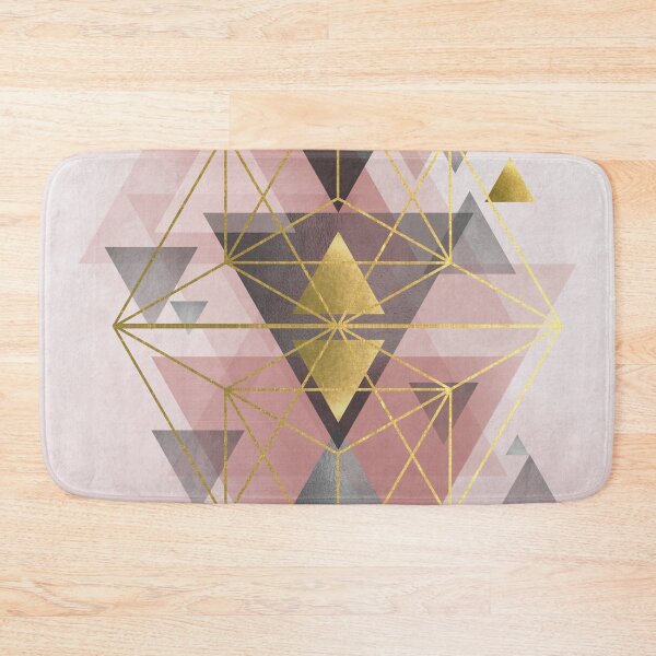 Item preview, Abstract Geo in Blush Pink designed and sold by UrbanEpiphany.