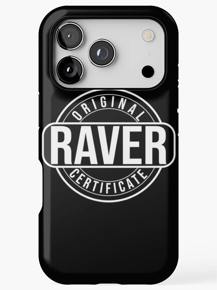 Thumbnail 1 of 4, iPhone Case, Original Raver Certificate designed and sold by Express YRSLF.
