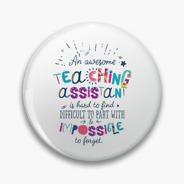 Item preview, An Awesome Teaching Assistant Gift Idea - Impossible to forget designed and sold by betternotes.