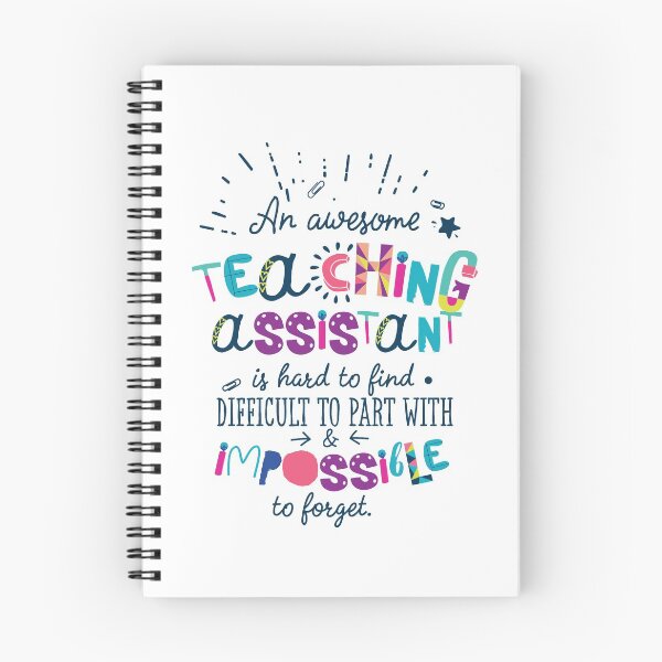 Aperçu de l'œuvre Une idée de cadeau géniale pour un assistant d'enseignement - Impossible à oublier créée et vendue par betternotes.