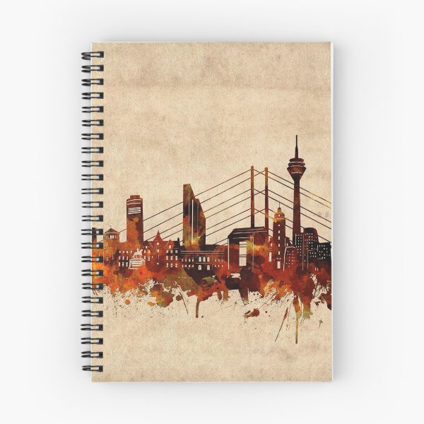 Item preview, dusseldorf skyline vintage designed and sold by BekimART2.