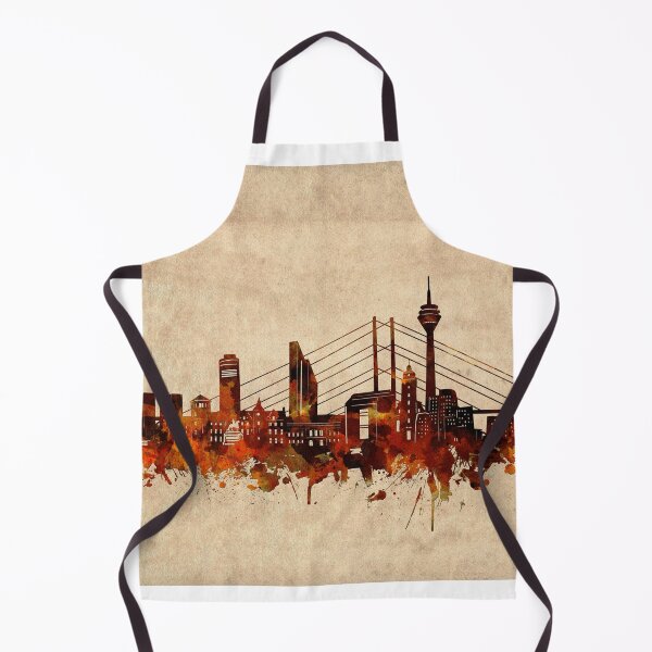 Item preview, dusseldorf skyline vintage designed and sold by BekimART2.