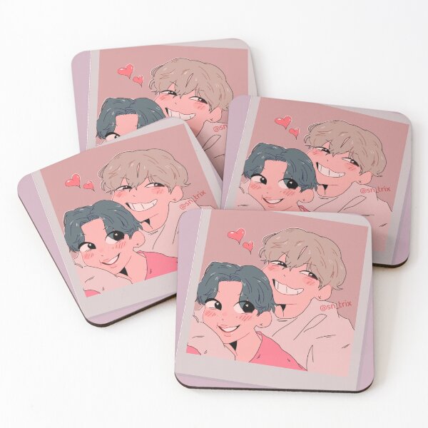 Item preview, Yoonmin piggy back selca Digital fanart designed and sold by Beatrixyarritu.