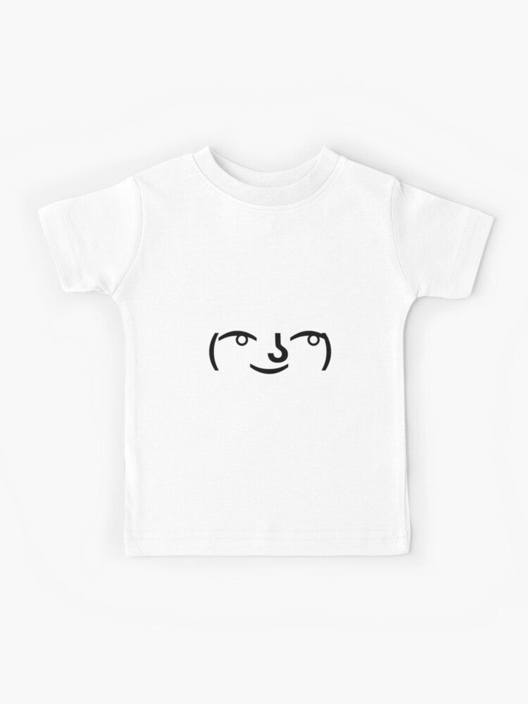 Lenny Face Meme Design Kids T Shirt By Sameileen Redbubble - lenny face shirt roblox