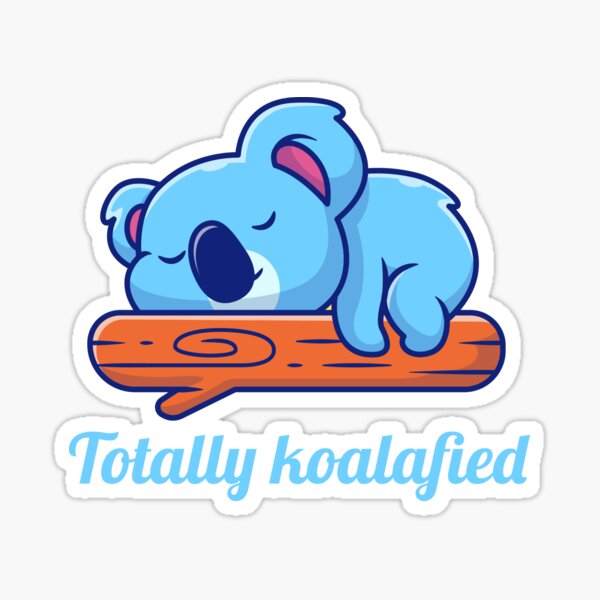 Cozy Koala Stickers for Sale