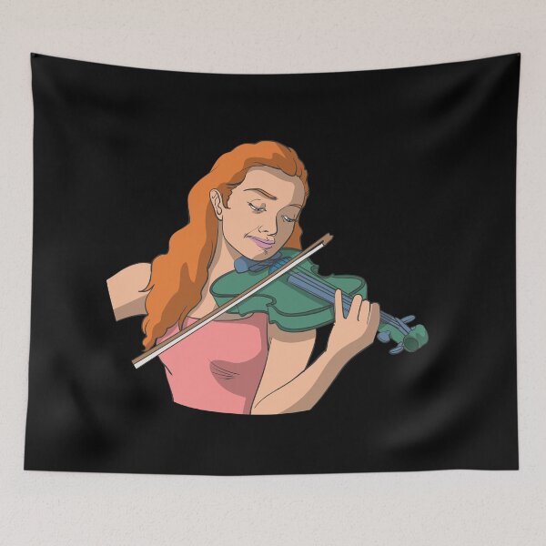 Item preview, Violinist musician designed and sold by Monkey Ful.