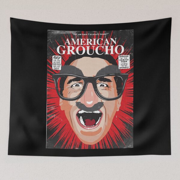 Item preview, American Groucho designed and sold by Retro Type.
