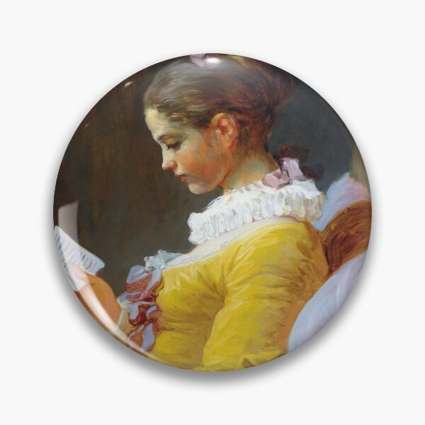 Item preview, A Young Girl Reading-Jean-Honore Fragonard designed and sold by LexBauer.
