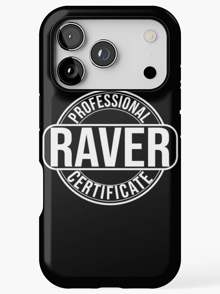 Thumbnail 1 of 4, iPhone Case, Professional Raver Certificate designed and sold by Express YRSLF.