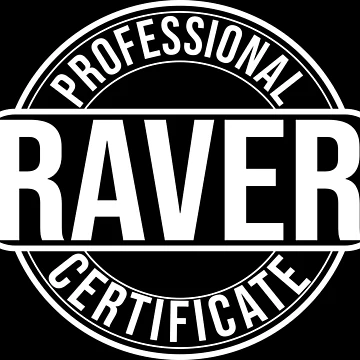 Artwork thumbnail, Professional Raver Certificate by Express YRSLF