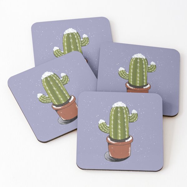 Item preview, Snowy Cactus designed and sold by Mina Arts Apparently.