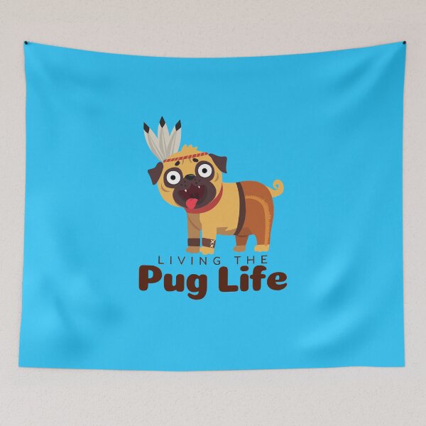 Item preview, Living The Pug Life Gift designed and sold by Checivinicius.