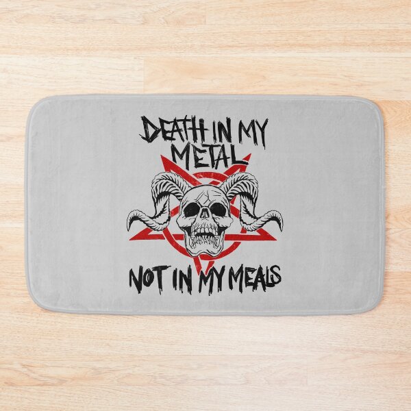 Item preview, Vegan Metalhead. Death in metal, not in my meals designed and sold by RAWWR.