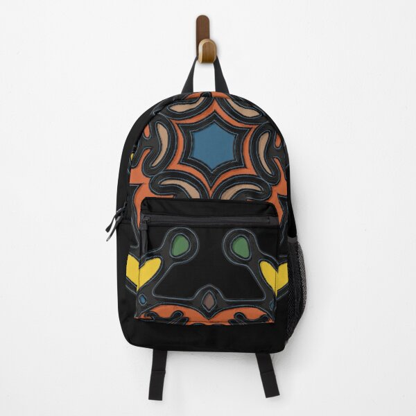 Item preview, Taino Symbol Inspired Mandala colorful designed and sold by SoLunAgua ..