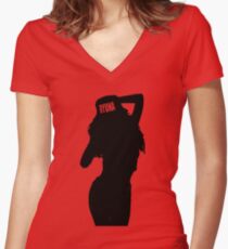 Hyuna - Crazy Women's Fitted V-Neck T-Shirt
