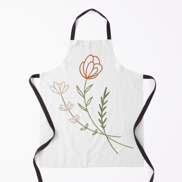 Item preview, Simple Flower Bunch Line Art designed and sold by SageandOak.