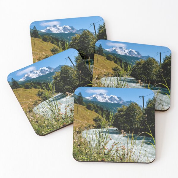 Item preview, Lutschine river in Lauterbrunnen Valley - Switzerland designed and sold by svanaerschot.