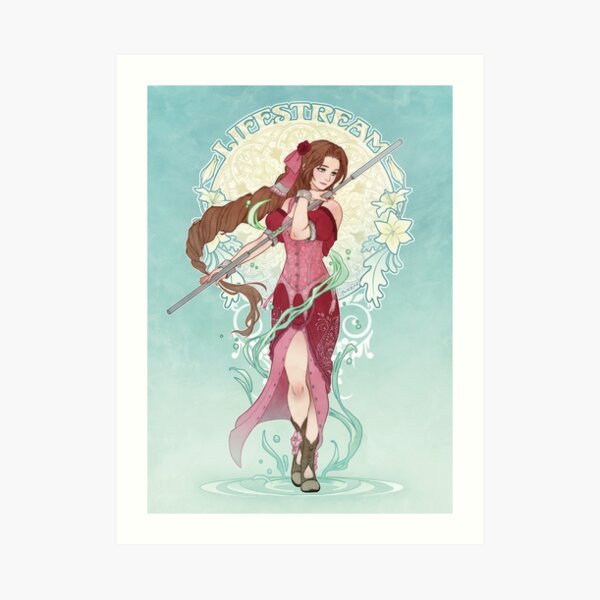 Aerith Art Print