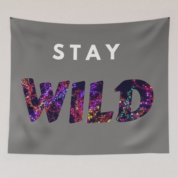 Item preview, Stay Wild Ben Azelart designed and sold by Coryanderson.