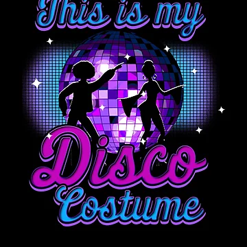 Imagen de la obra This Is My Disco Costume Retro Discotheque Disco Dancing Gear de DynamicDesign