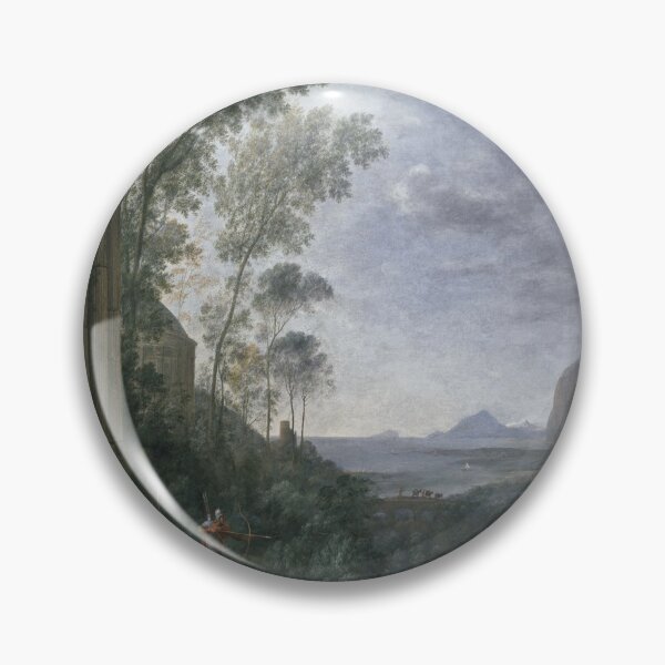 Item preview, Landscape with Ascanius Shooting the Stag of Sylvia-Claude Lorrain designed and sold by LexBauer.