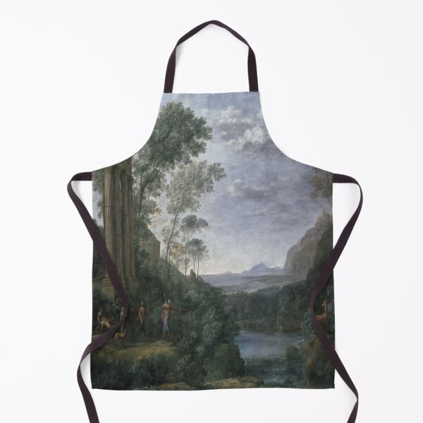 Item preview, Landscape with Ascanius Shooting the Stag of Sylvia-Claude Lorrain designed and sold by LexBauer.