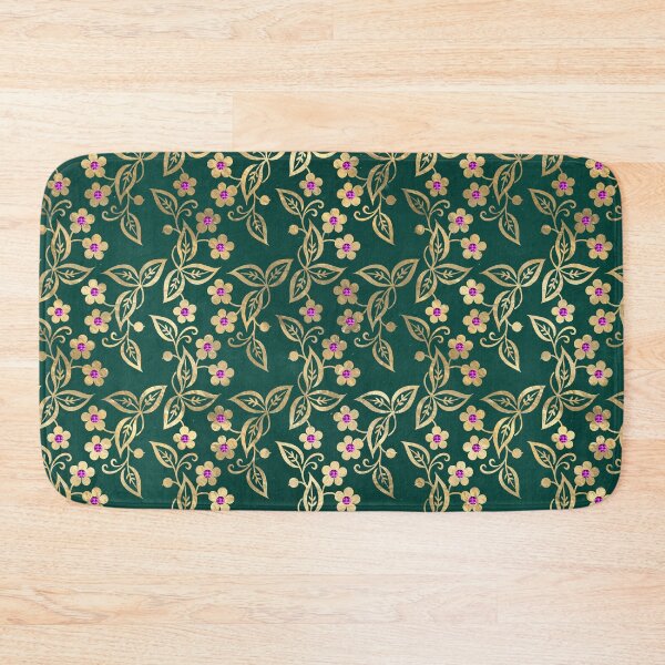 Item preview, Eastern Garden of Gold Floral Motifs designed and sold by WisdomInspired.