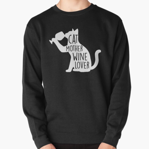 Vista previa del artículo con la obra «Cat Mother Wine Lover Christmas Divertido para mujer Pet Cat & Wine Gift», diseñado y vendido por HAMZAHR1.
