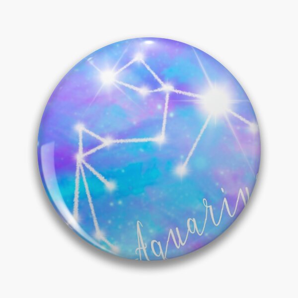 Item preview, Aquarius Zodiac sign constellation stars designed and sold by orangerinka.