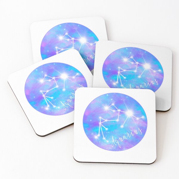 Item preview, Aquarius Zodiac sign constellation stars designed and sold by orangerinka.