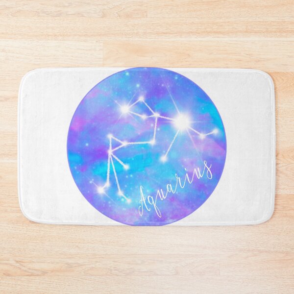 Item preview, Aquarius Zodiac sign constellation stars designed and sold by orangerinka.