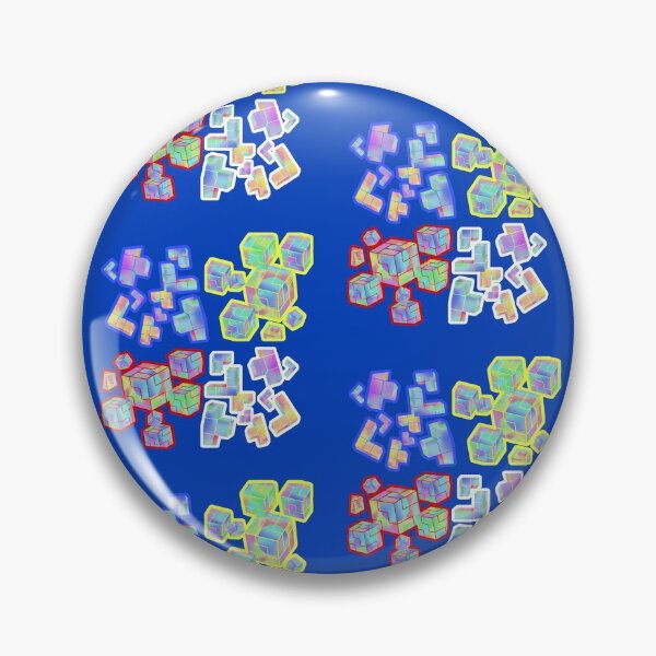 Item preview, Crazy colorful cubical pattern designed and sold by Drawourdestiny ..