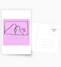 i love you Postcards