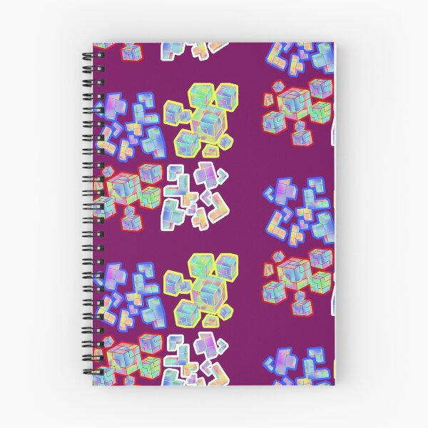 Item preview, Crazy colorful cubical pattern designed and sold by Drawourdestiny ..