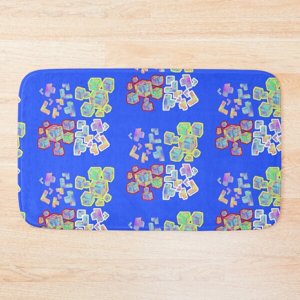 Item preview, Crazy colorful cubical pattern designed and sold by Drawourdestiny ..